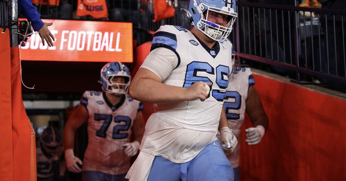 UNC offensive lineman Chad Lindberg likely to miss remainder of season