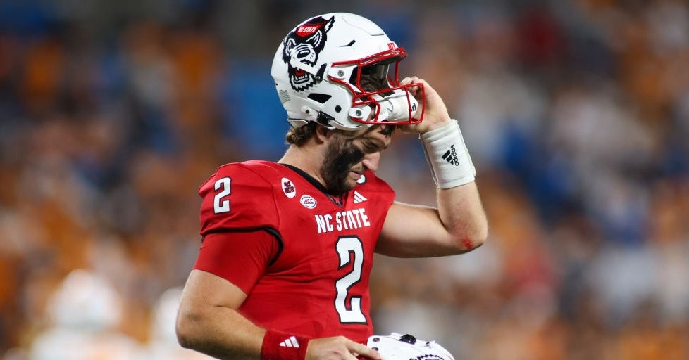 NC State QB Grayson McCall leaves LA Tech game and is replaced by CJ Bailey