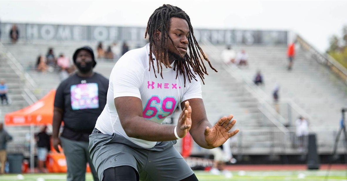 Blue-chip OL George Selvie III, who has two early standouts, learns ...
