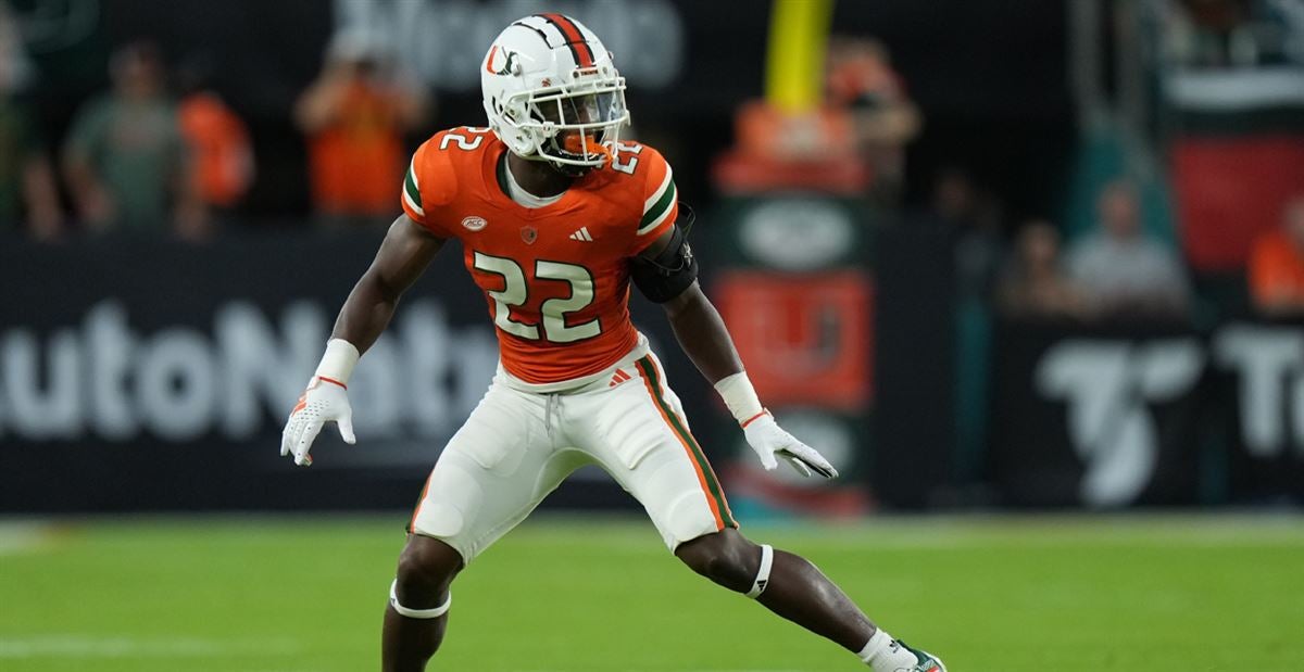 CB Jaden Davis has brought stability to Miami's secondary