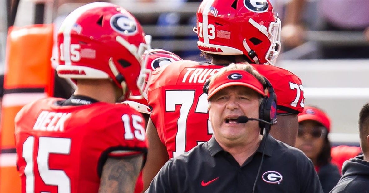 Carson Beck owns up to interceptions in Georgia's 34-20 win over Florida
