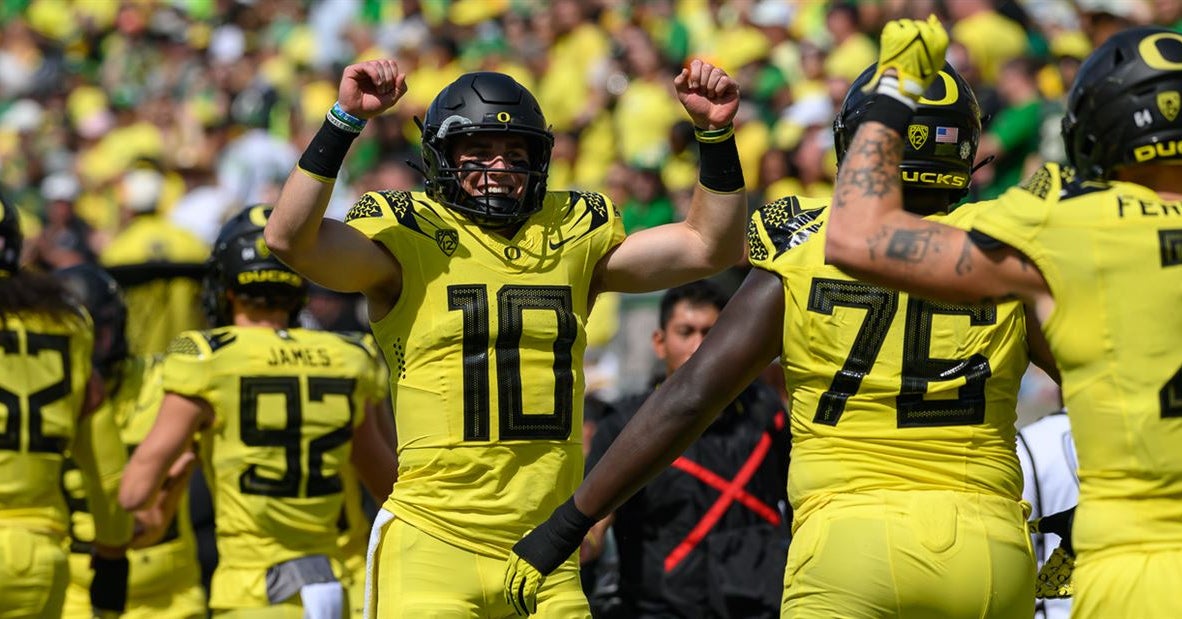 Oregon QB Bo Nix lands inside top 10 in 2024 NFL Mock Draft