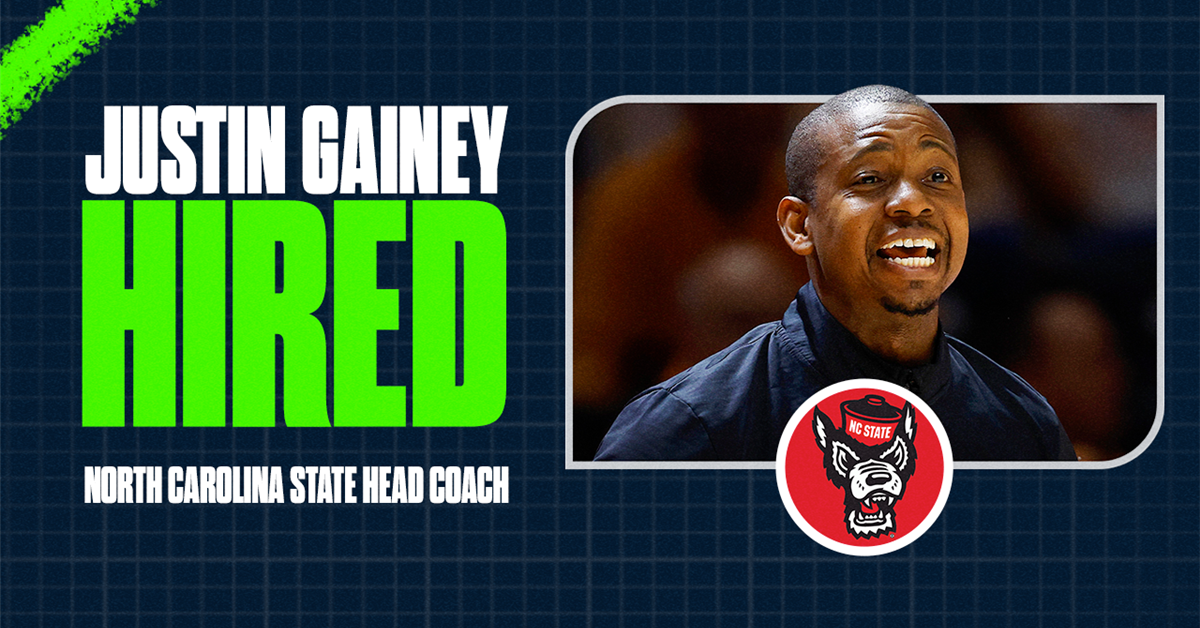 NC State set to hire Justin Gainey as next men's basketball head coach - 247Sports