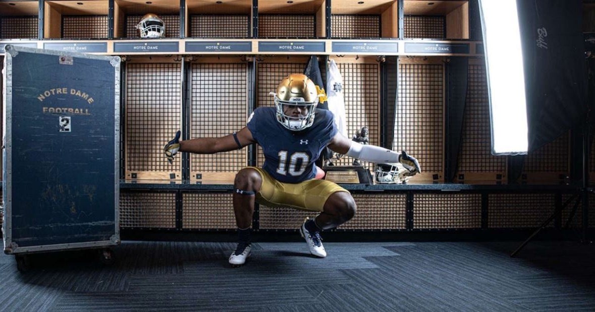How It Happened David Abiara Commits To Notre Dame