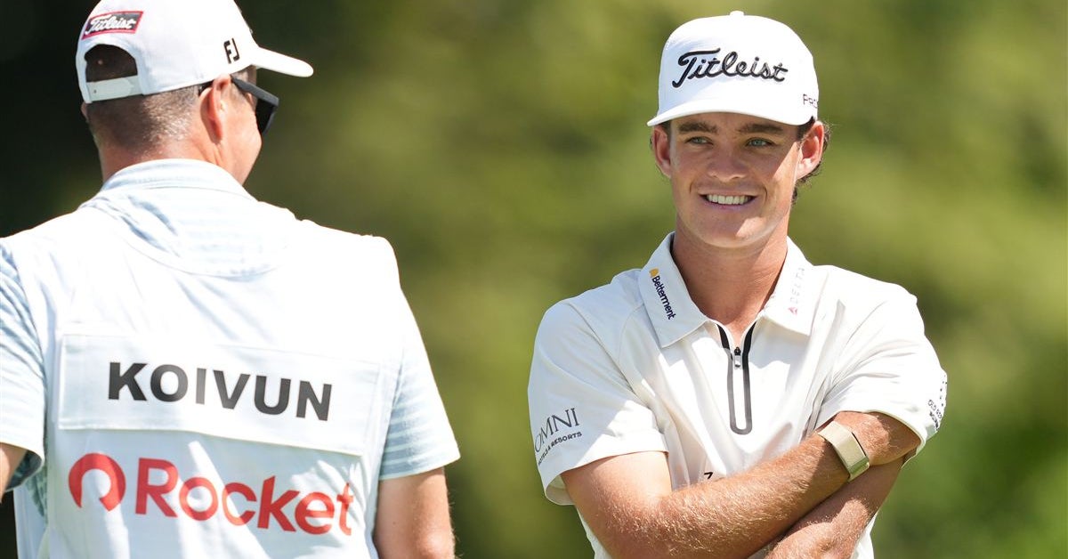 Koivun makes his case for Presidents Cup during practice round with captain: 'A generational player'