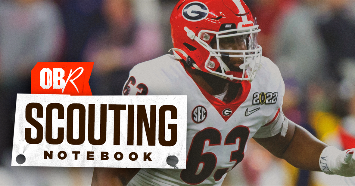 2023 NFL Draft Scouting Notebook Cleveland Browns Center Goals, Overrated