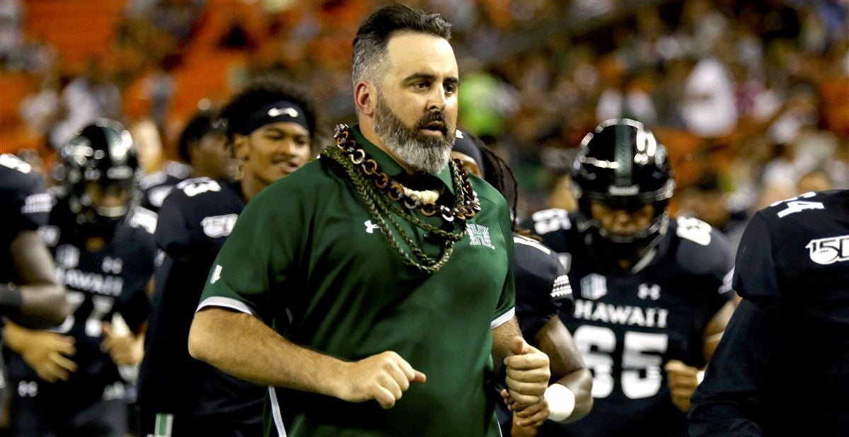 Rolovich Named Mw Coach Of The Year Four Hawaii All Mw Honors