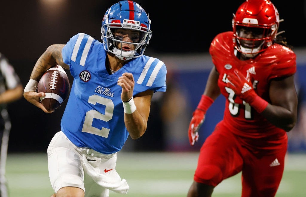 Ole Miss, Maryland stars among college football Week 1&#39;s top performers