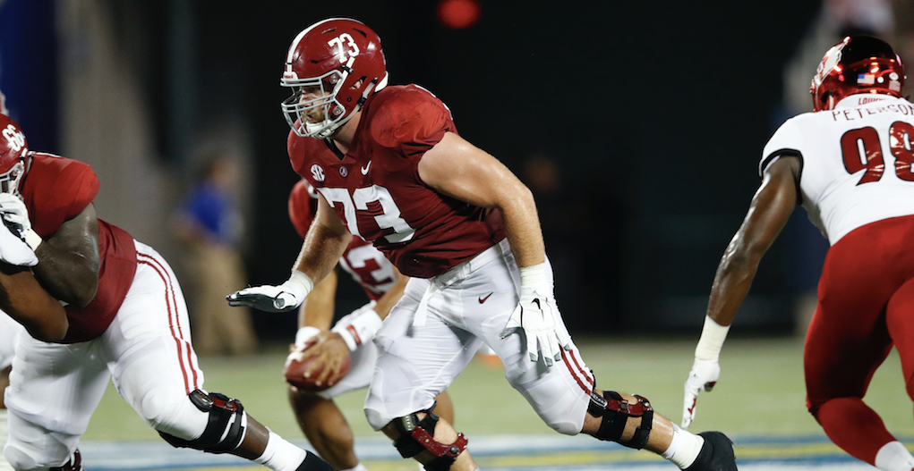 Jonah Williams named Outland Trophy National Player of the Month