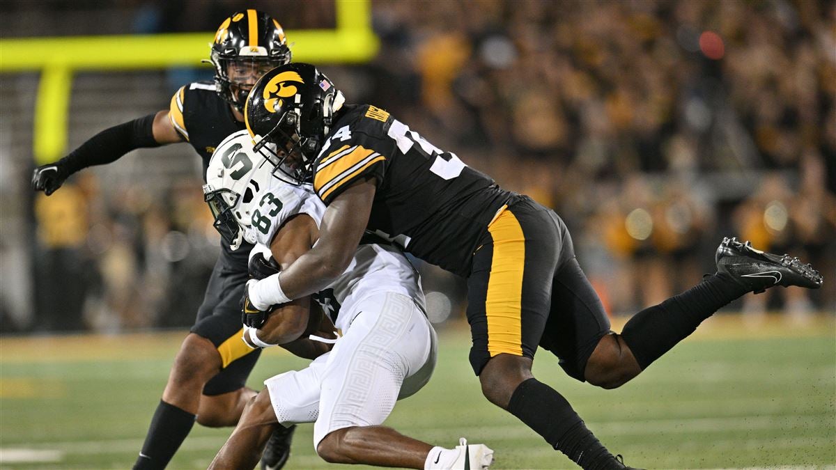 Leshon Williams, top players in the Iowa vs. Michigan State