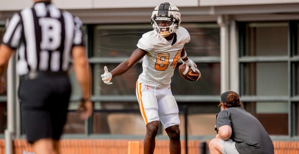 Josh Heupel 'really excited' about pair of young Tennessee receivers