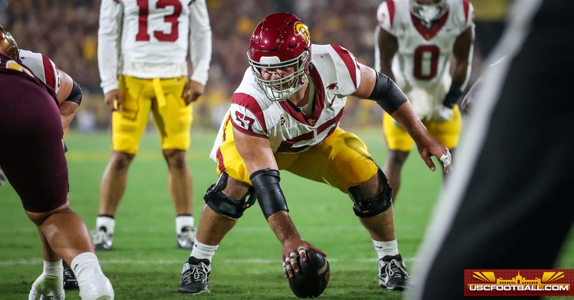 USC's offensive line was 'physically beat' against Colorado