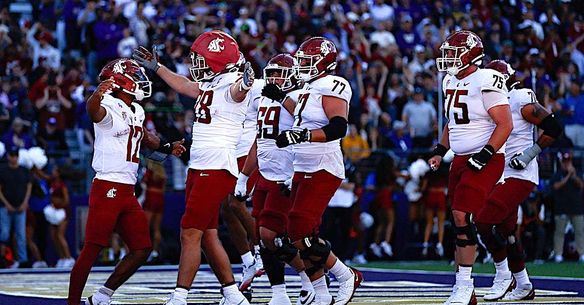 Style points? WSU's Jack Pedersen could not care less