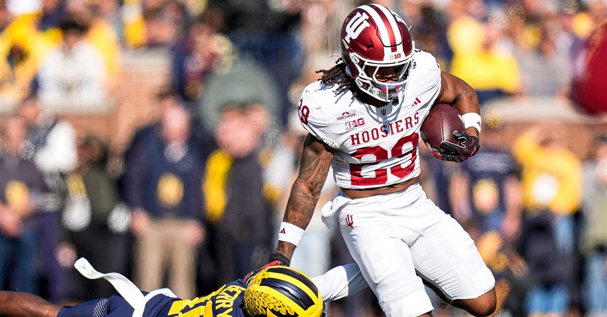 Hoosiers lean on run game in overtime win at Michigan