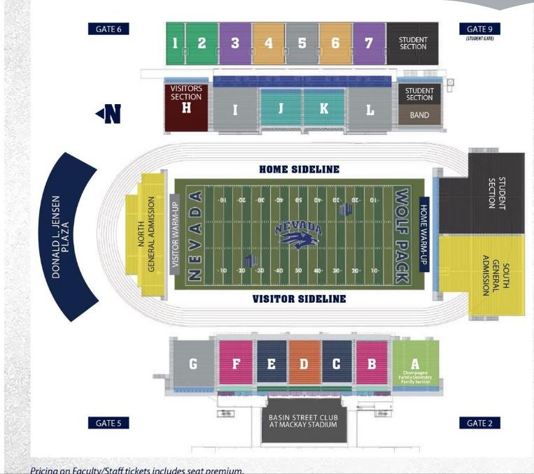 Unr Basketball Seating Chart