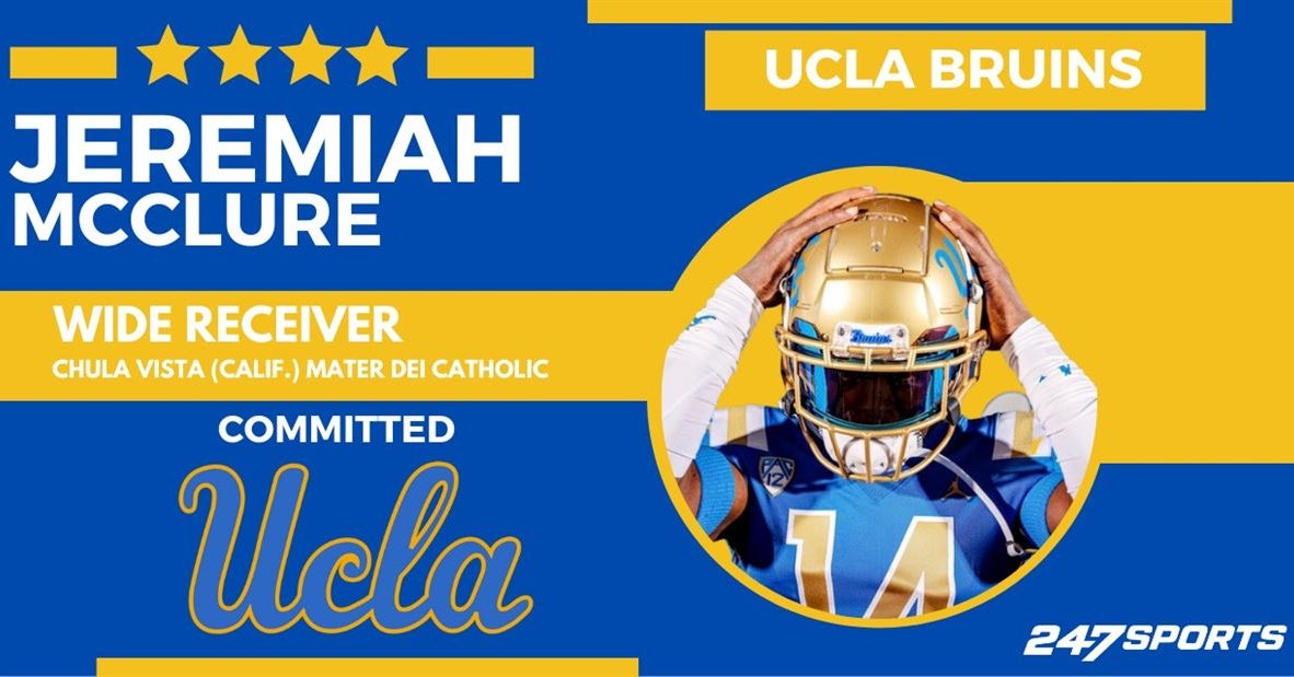 Four-Star WR Jeremiah McClure breaks down his commitment to UCLA 