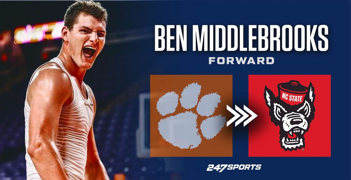 NC State basketball adds Clemson transfer Ben Middlebrooks