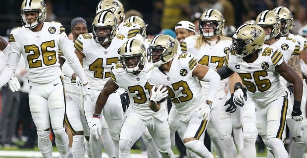 Saints' color rush voted NFL's best uniform