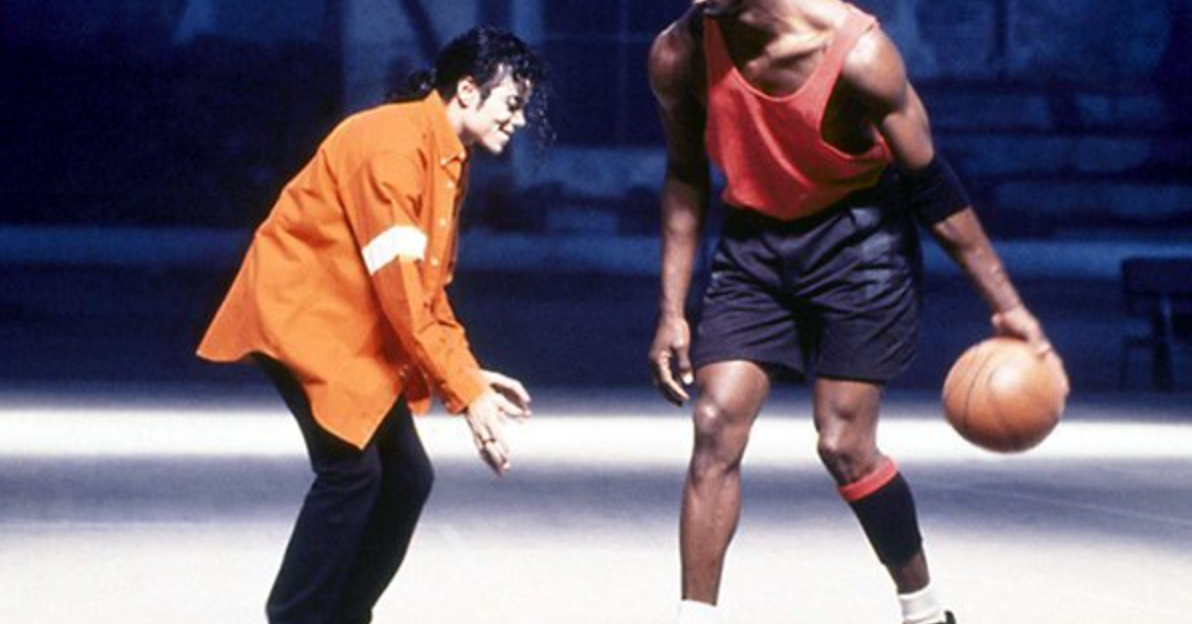 The Story Behind Michael Jackson Teaching Michael Jordan How To Dance