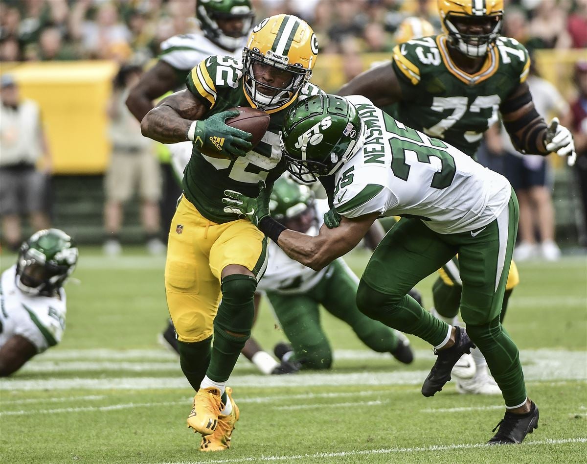 Being overlooked fueling Kylin Hill en route to Packers' No. 3 RB job