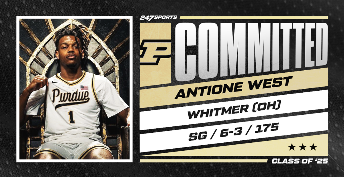 Purdue lands a commitment from three-star guard Antione West