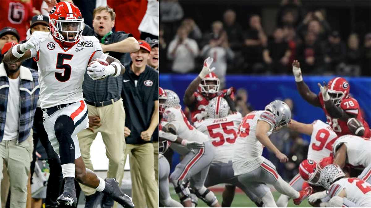 Ringo's pick six leads Georgia to national championship