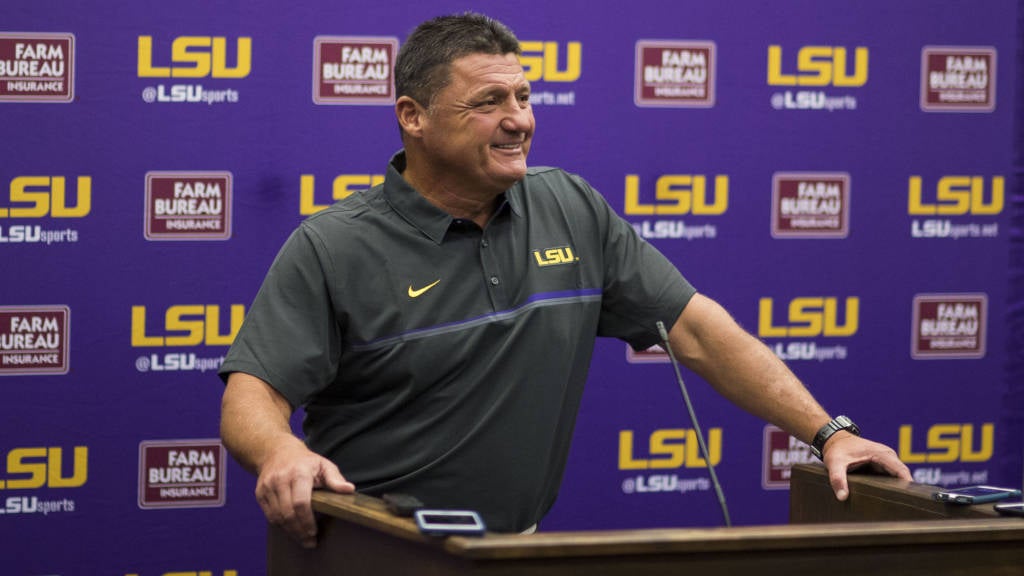 Who is Ed Orgeron? A changed man, beloved figure, ace recruiter with  checkered coaching past, LSU