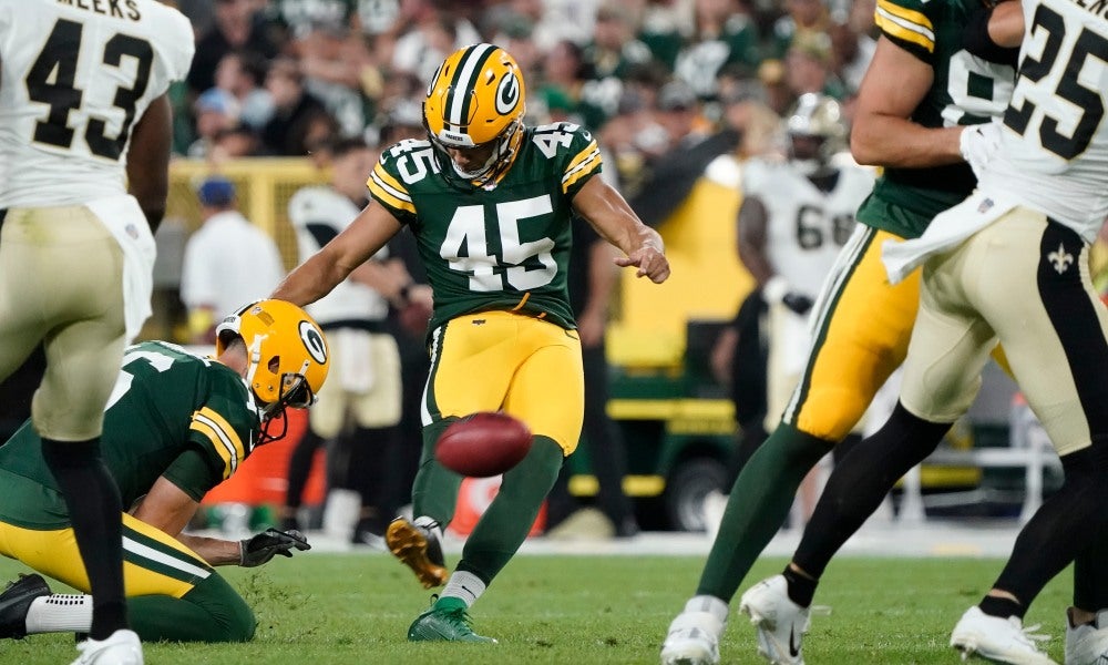 Ramiz Ahmed being elevated to Packers' gameday roster vs. Vikings