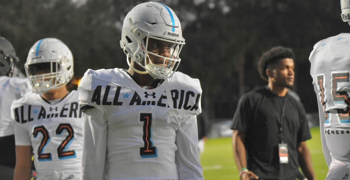 Under Armour All-America Game: Team Ice WR-DB Sunday 1 on 1s