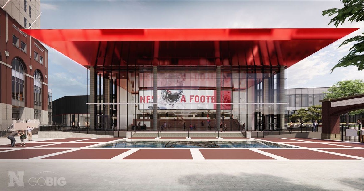 Nebraska football stadium Nebraska releases updated renderings of football practice facility