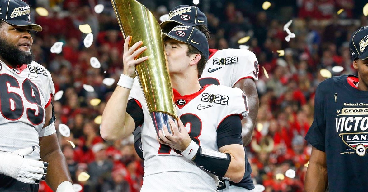 STETSON BENNETT 2021 NATIONAL CHAMPIONSHIP STATS visual data 8