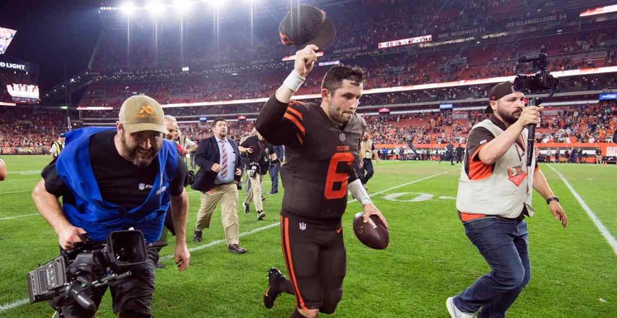 Cleveland Browns QB Baker Mayfield wins third Pepsi Rookie of the