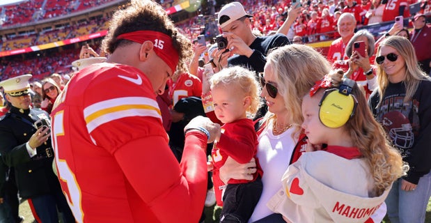 Patrick and Brittany Mahomes