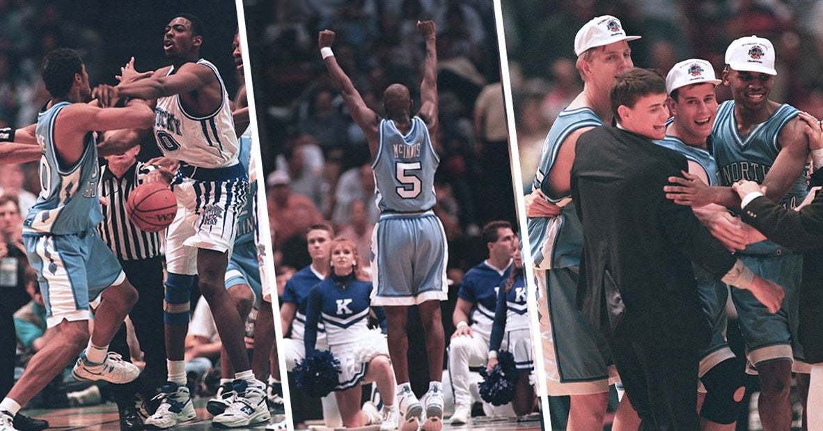 Why UNC Basketball's 1995 Victory Over Kentucky Is So Fondly Remembered Why UNC Basketball's 1995 Victory Over Kentucky Is So Fondly Remembered