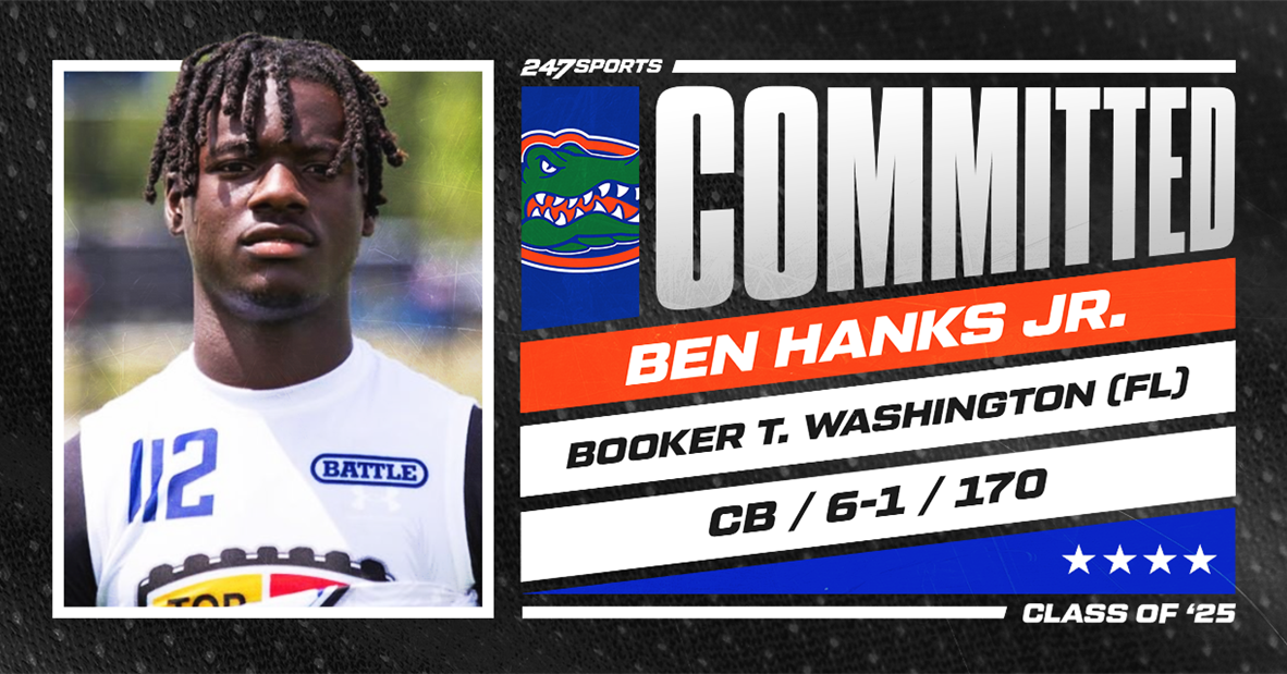 Gators land commitment from Top100 CB Ben Hanks Jr.