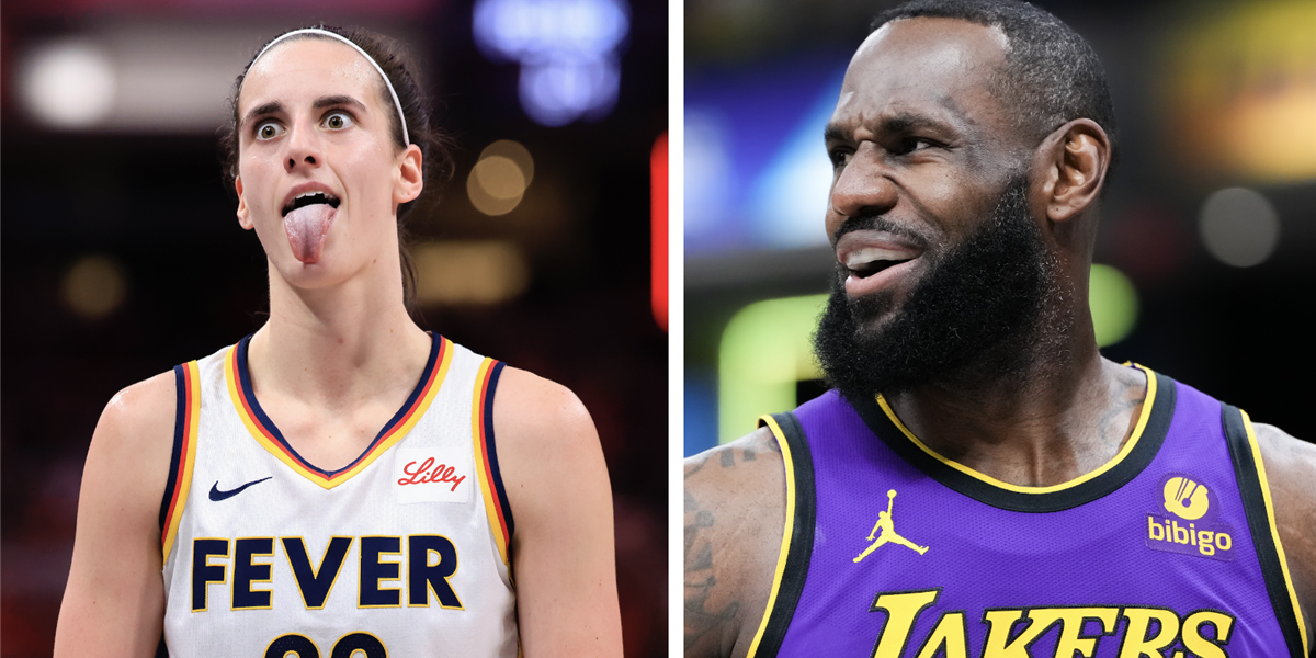 Caitlin Clark sparks reaction from LeBron James after record-setting  performance