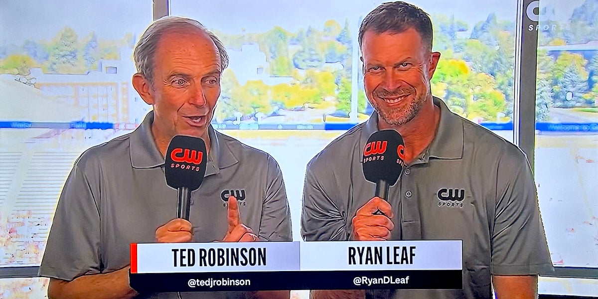 WSU great Ryan Leaf says Gould's playing chess and Pac-12 already has won the big prize