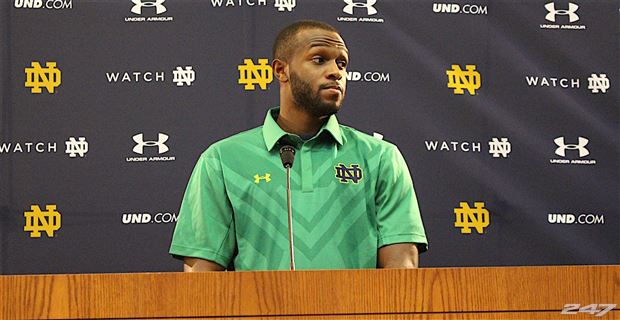 Total Frat Move on X: Notre Dame WR Torii Hunter Jr. Locked Down His Hot  Model Girlfriend:   / X