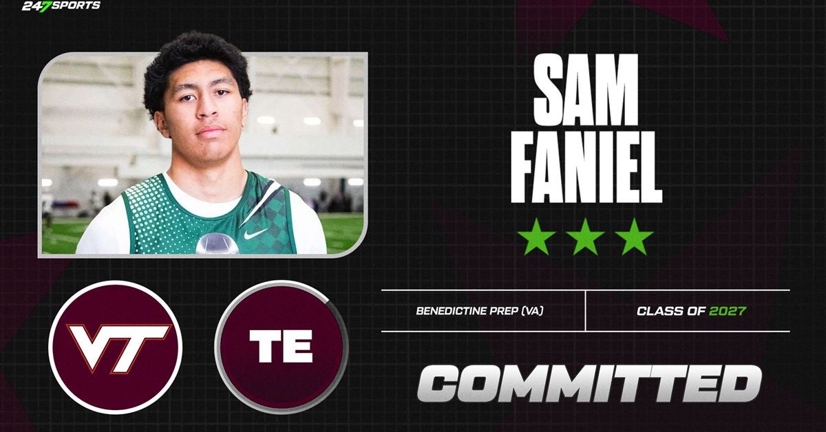 Virginia Tech snags commitment from in-state TE Sam Faniel