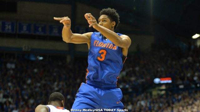 Florida's Devin Robinson (and his short shorts) show out at NBA Scouting  Combine - Alligator Army