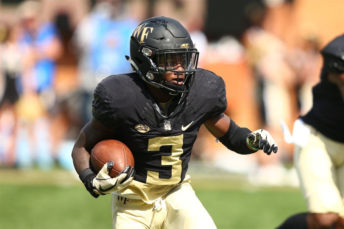 Wake Forest Redshirt Sophomore Wide Receiver Greg Dortch Declares