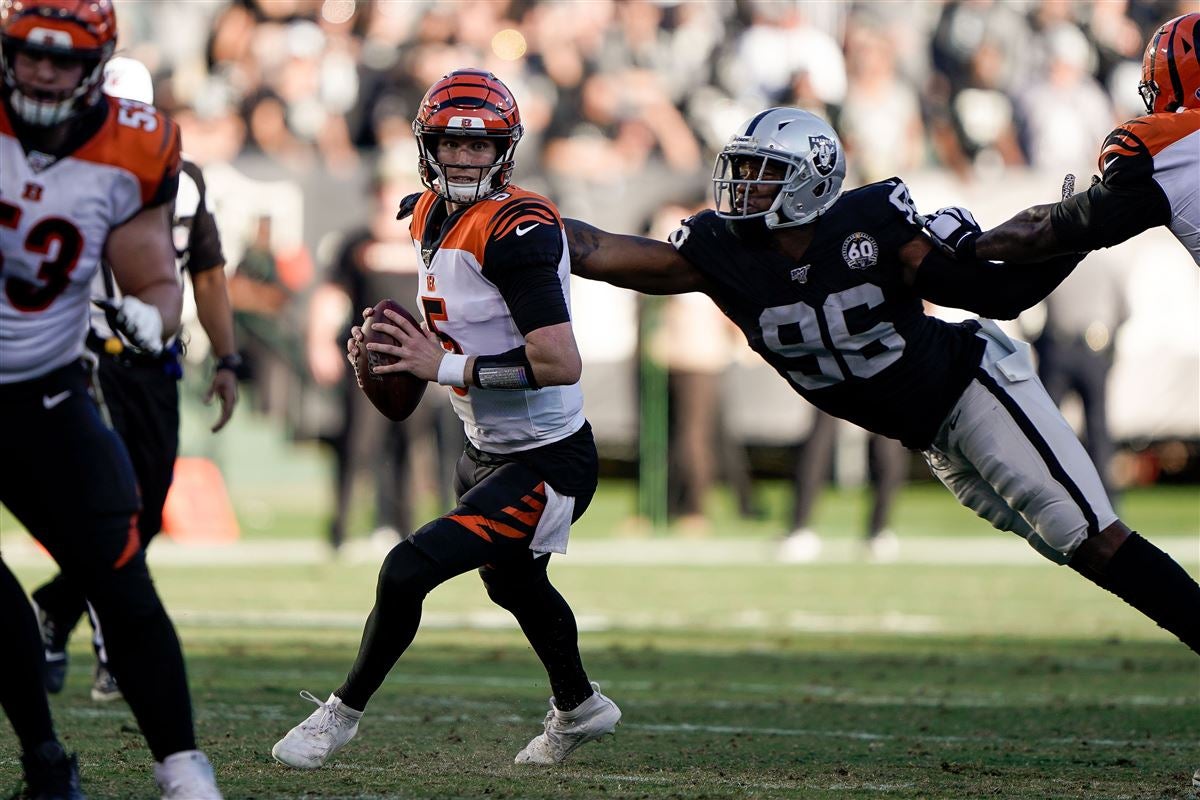 Raiders decline 5th-year options for Josh Jacobs, Clelin Ferrell