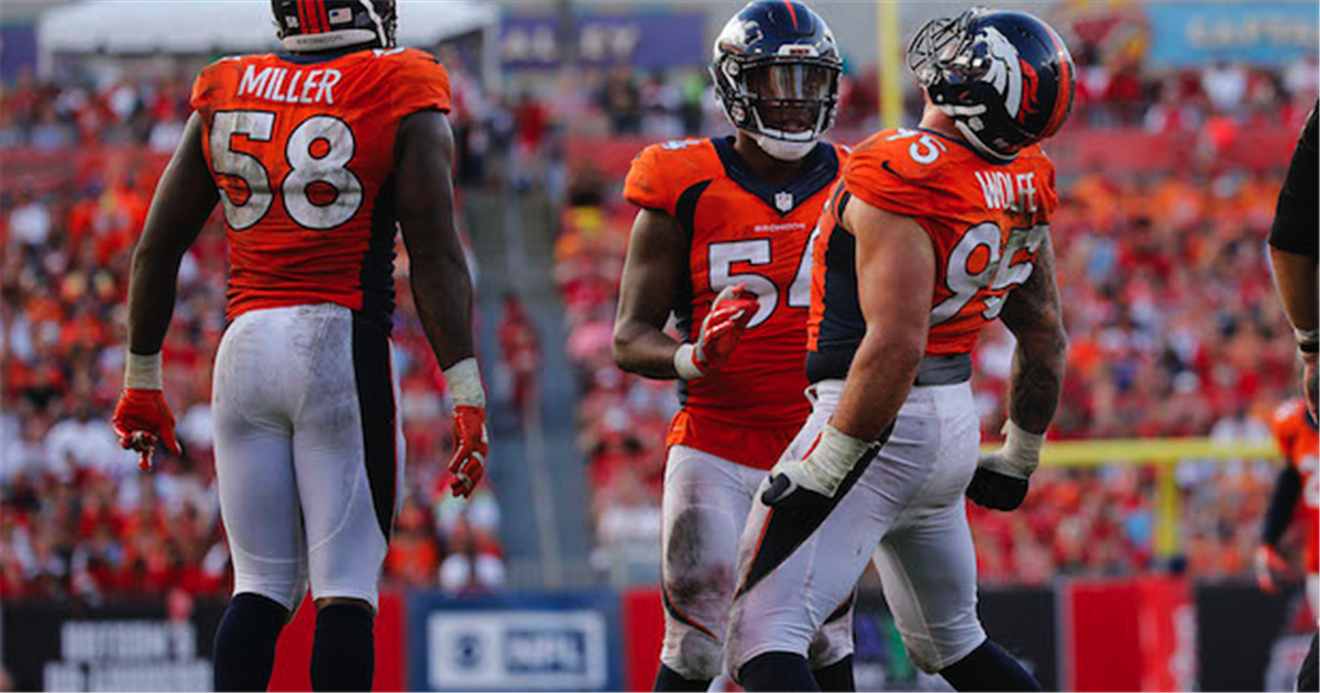 Derek Wolfe thriving as middleman of Broncos defense