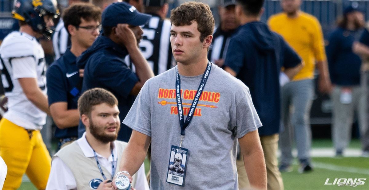 Penn State picks up another 2025 commitment in TE Brady O'Hara - On3