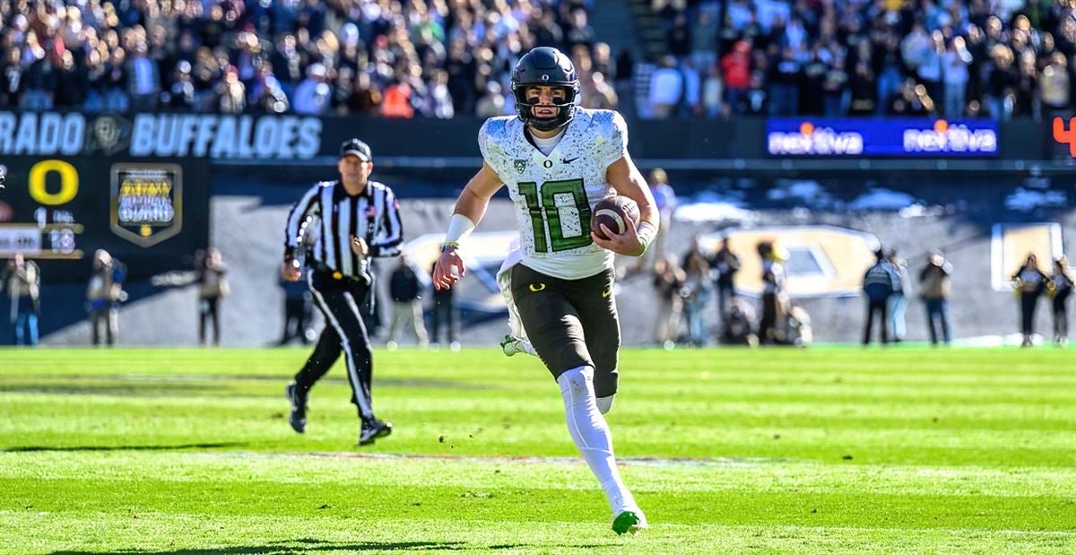 The Oregon Ducks' Key To Happiness: Bo Nix. - 750 The Game