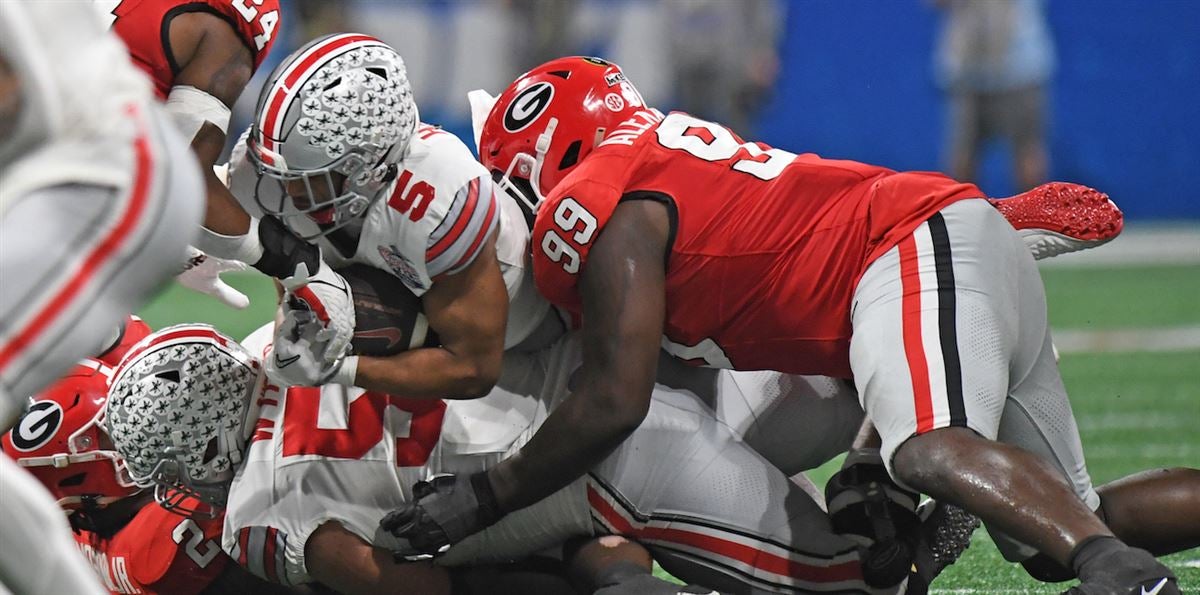 Ohio State-Penn State  Buckeyes offensive line paves the way