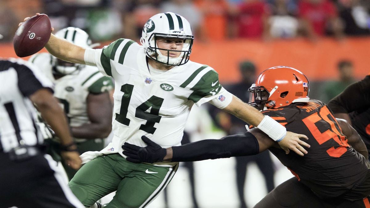 Grading every play from New York Jets QB Sam Darnold vs. Browns