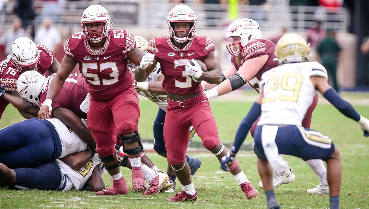 Seminole football: Trey Benson is most elusive RB, according to PFF