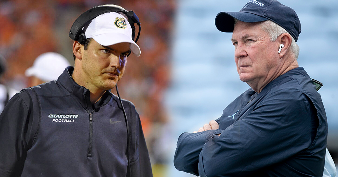 The Bonds Between Mack Brown & Charlotte Coach Will Healy The Bonds Between Mack Brown & Charlotte Coach Will Healy