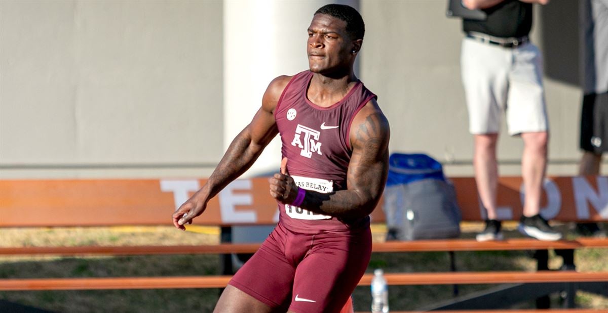 WATCH Devon Achane qualifies for NCAA championships in 100M and 4x100